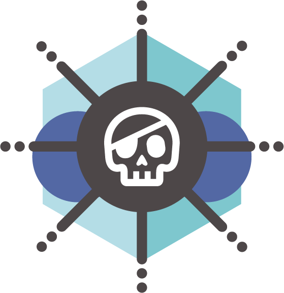 Calico Enterprise logo: a skull with an eyepatch, representing security features supported by the Tigera Operator