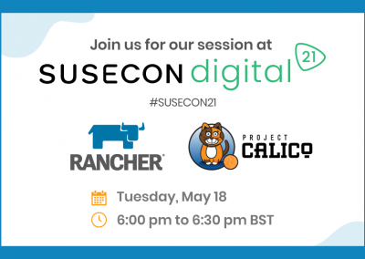 Don’t miss our session at SUSECON Digital 2021