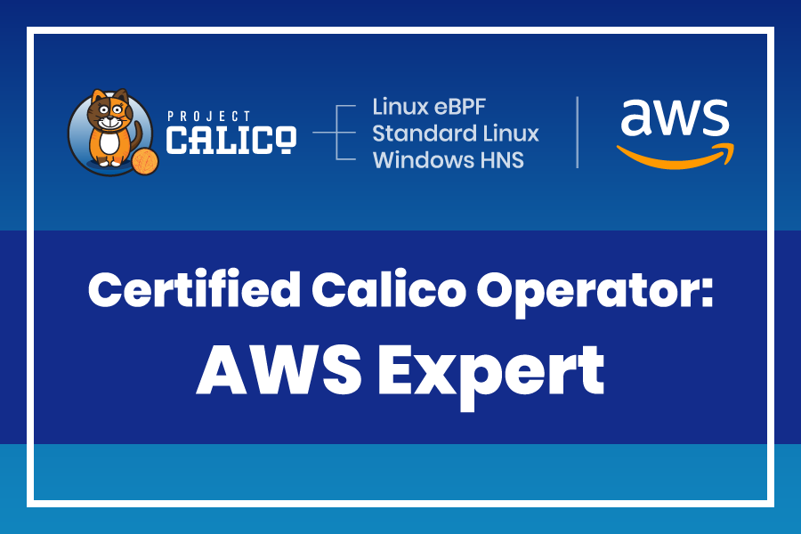 A Sneak Peek at the “Certified Calico Operator: AWS Expert” Course
