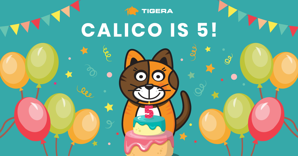 Calico is celebrating 5 years