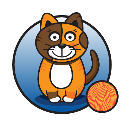 Project Calico logo: An orange cat with a ball of yarn, representing its eBPF data plane