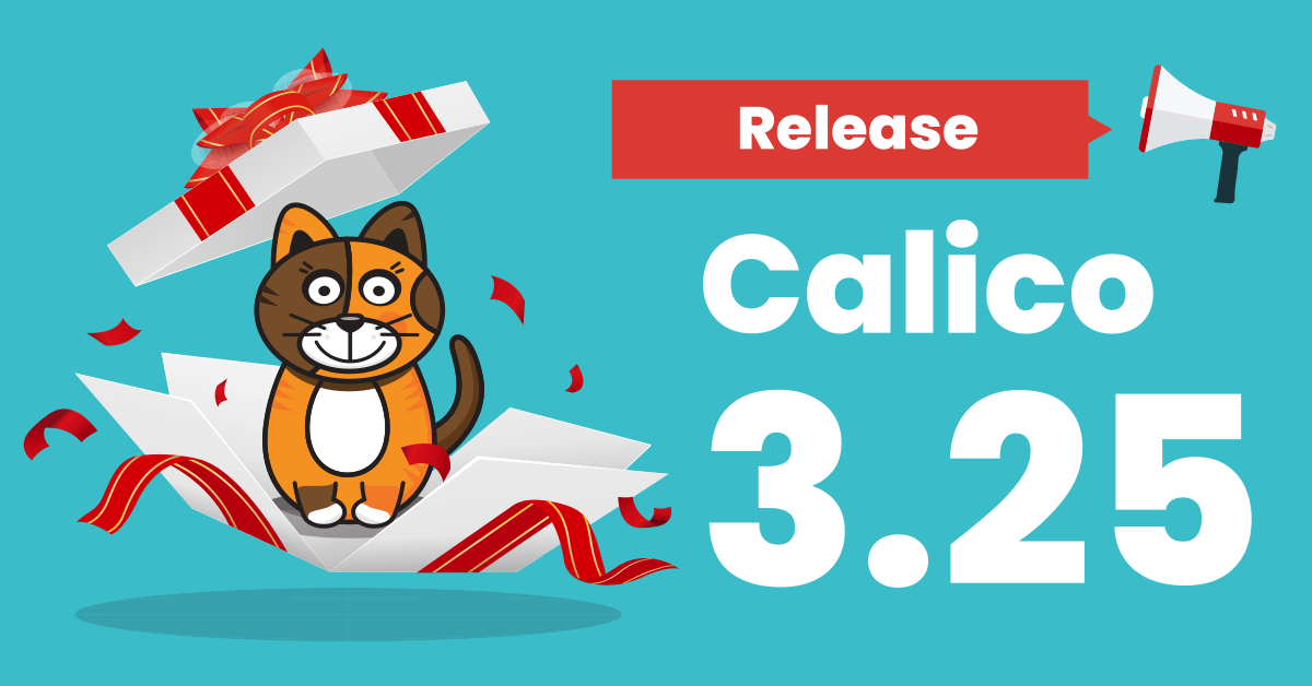 What’s new in Calico v3.25