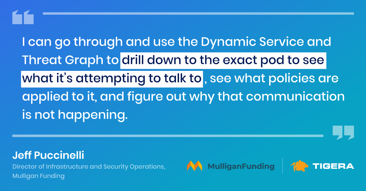 Quote about gaining visibility into clusters to pinpoint issues