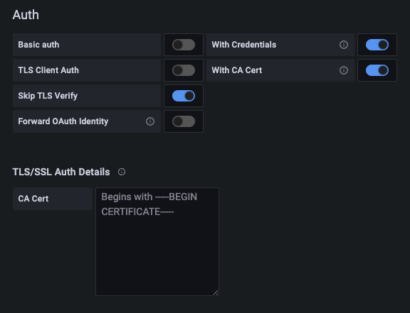 Screenshot of YAML config showing tigera-ca-bundle CA cert details